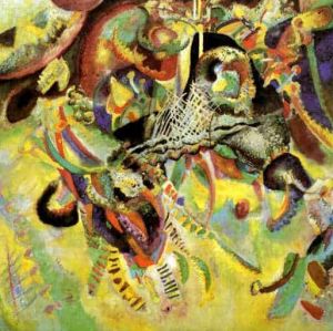 Kandinsky Fugue: A Symphony of Colors wall art