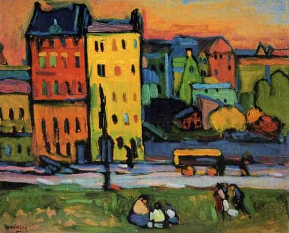 Kandinsky Houses In Munich