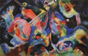 Kandinsky's Improvisation Deluge wall art