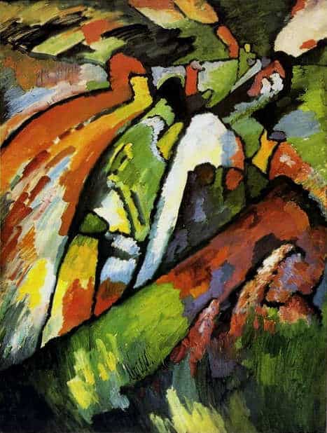 Kandinsky: Improvisation VII premium reproduction