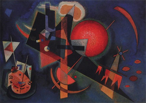 Kandinsky In Blue premium reproduction
