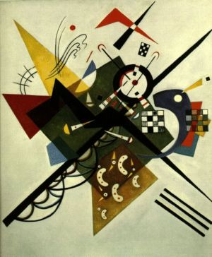Wassily Kandinsky: On White II wall art