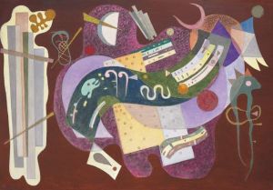 Wassily Kandinsky: Rigide Et Courbe wall art
