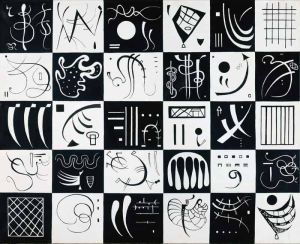 Kandinsky's Thirty wall art