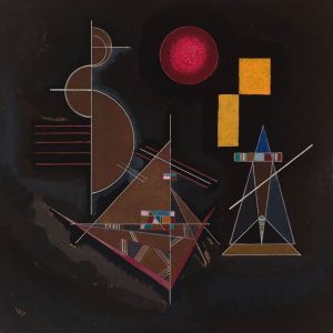 Kandinsky: Un Peu Lourd - 1912 wall art