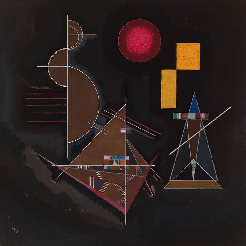 Kandinsky Un Peu Lourd - 1912