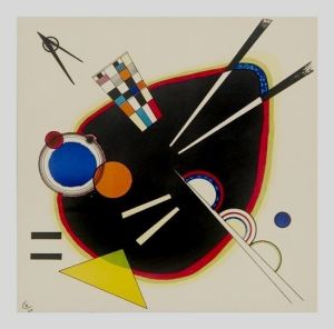 Kandinsky Untitled -1924 artwork on canvas