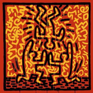 Keith Haring Celebration wall art