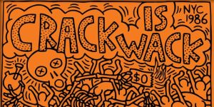 Keith Haring: Crack Is Wack Mural 1986 wall art