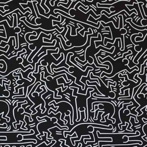 Keith Haring Dancers wall art