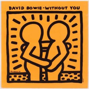Keith Haring: David Bowie Without You wall art
