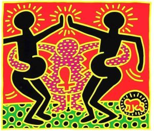 Keith Haring: Fertility 4 wall art
