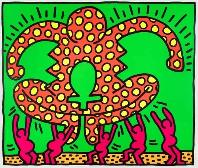 Keith Haring: Fertility 5 premium reproduction