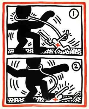 Keith Haring: Free South Africa Series wall art