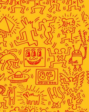 Keith Haring: Vibrant Rhythms wall art