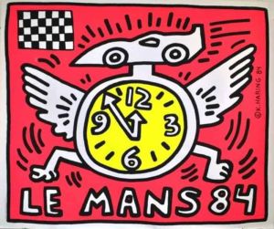 Keith Haring: Le Mans 84 wall art