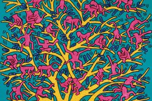 Keith Haring: Political Line wall art