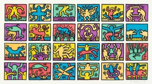 Keith Haring Retrospective 1989: Celebrating Iconic Pop Art wall art