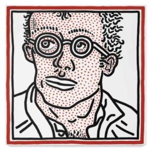Keith Haring Self-Portrait wall art