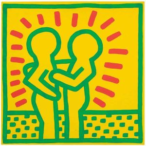 Keith Haring: Untitled, 1983, Napoli wall art