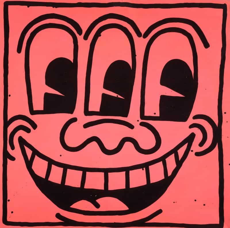 Keith Haring: Untitled, 1981 premium reproduction