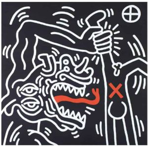 Keith Haring Untitled 1985 wall art