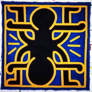 Keith Haring Untitled 1988 wall art