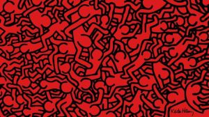 Keith Haring Windows wall art