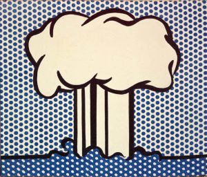 Lichtenstein Atomic Landscape wall art
