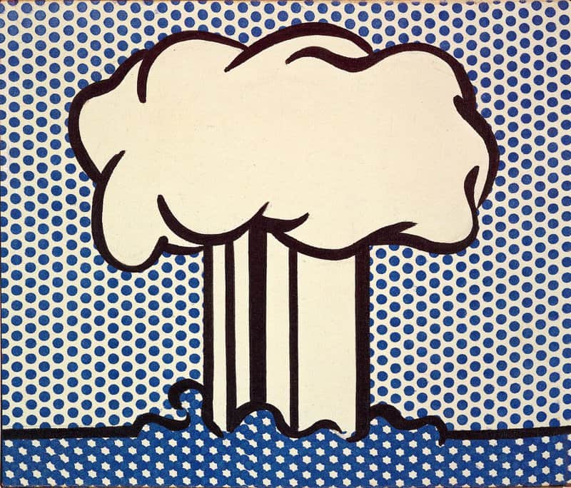 Lichtenstein Atomic Landscape premium reproduction