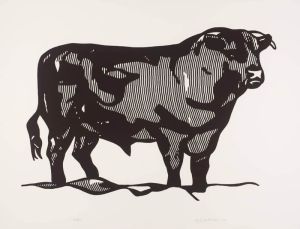 Lichtenstein Bull 1 wall art