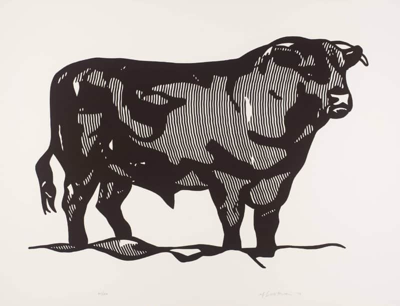 Lichtenstein Bull 1 premium reproduction