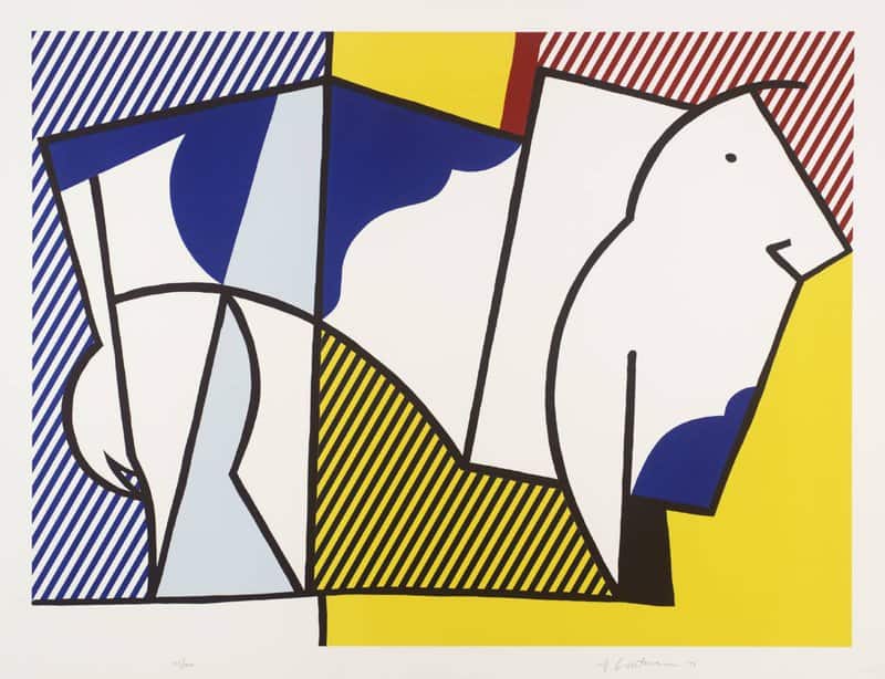 Lichtenstein Bull 3 premium reproduction