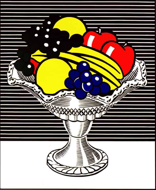 Lichtenstein Crystal Bowl premium reproduction