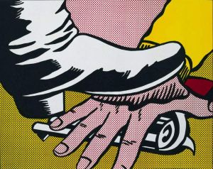 Lichtenstein Hand And Foot wall art