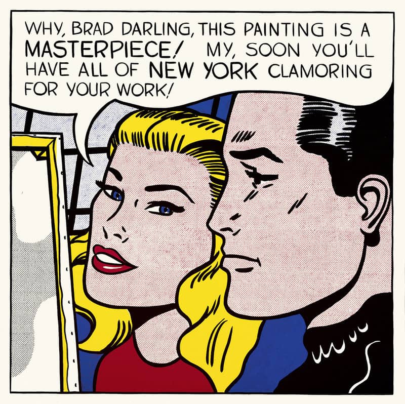 Lichtenstein Masterpiece - 1962 premium reproduction