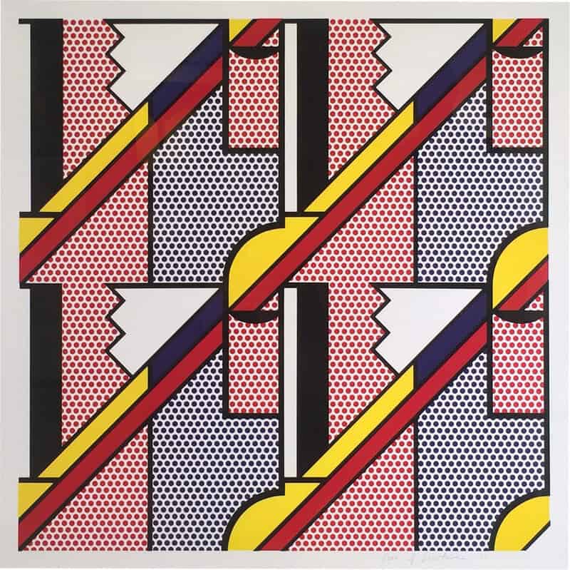Lichtenstein Modern Print 1971 premium reproduction