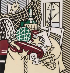 Lichtenstein Still Life With Lobster wall art