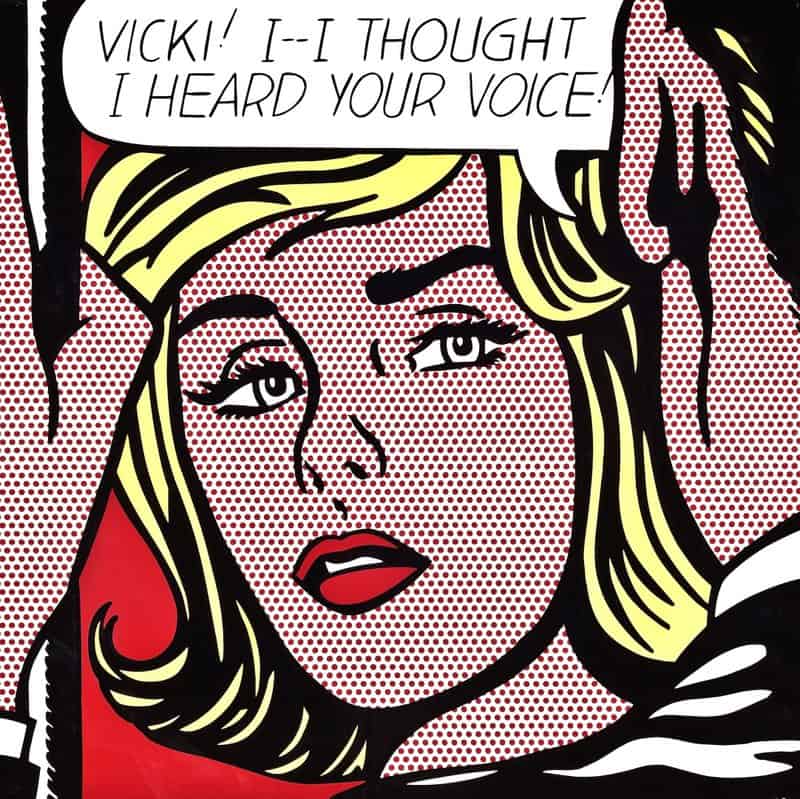 Lichtenstein Vicky premium reproduction