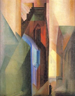 Lionel Feininger: Torture Tower II, 1925 wall art