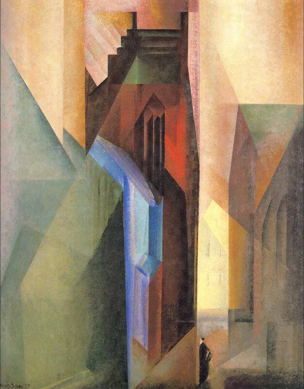 Lionel Feininger: Torture Tower II, 1925 premium reproduction