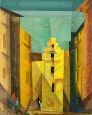 Lyonel Feininger: Yellow Lane, 1932 wall art