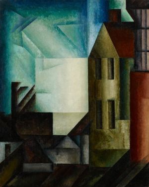 Lyonel Feininger: Gross-kromsdorf I, 1915 wall art