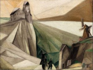 Lyonel Feininger: Study on the Cliffs, 1912 wall art