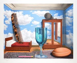 Surrealist Interior by René Magritte wall art
