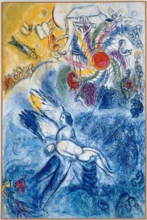 Marc Chagall: Creation of Man wall art