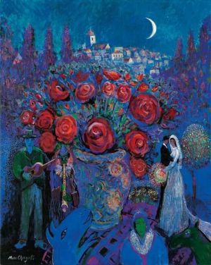 Marc Chagall's Wedding Bouquet 1944 wall art