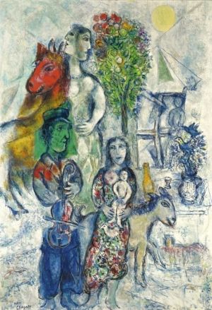 Marc Chagall: The Family, 1971 wall art