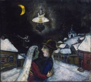 Marc Chagall In The Night - 1943 wall art