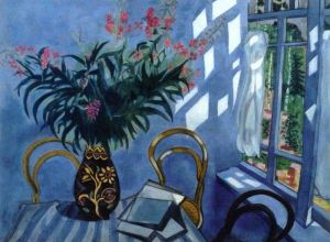 Marc Chagall: Interior With Flowers, 1918 wall art